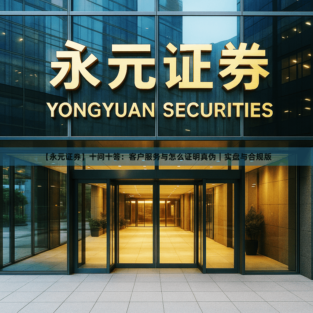【永元证券】十问十答：客户服务与怎么证明真伪｜实盘与合规版