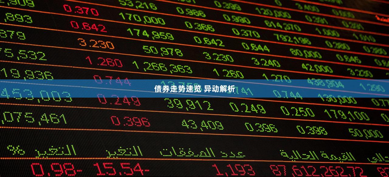 债券走势速览 异动解析