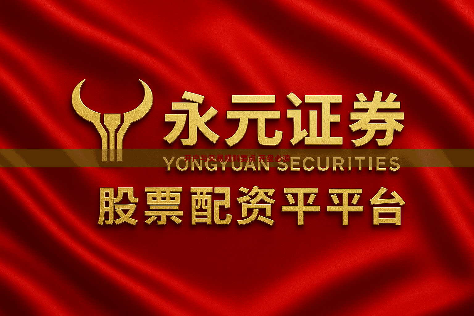 开户与交易规则要点 开盘必读