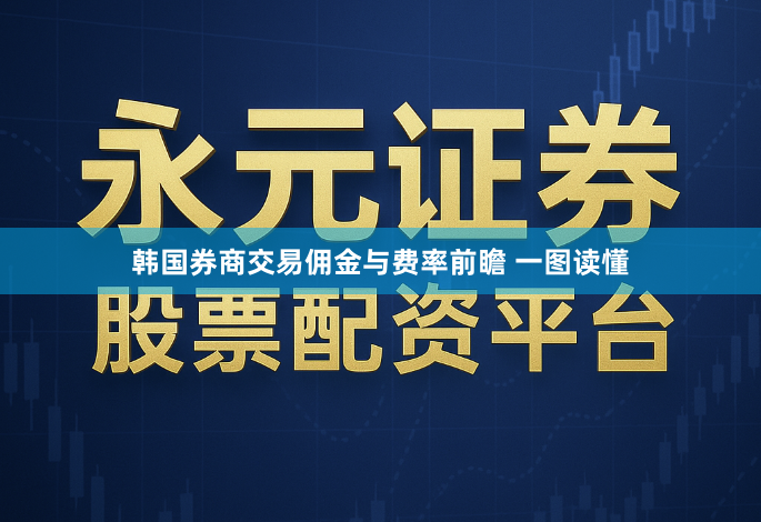 韩国券商交易佣金与费率前瞻 一图读懂