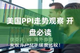 美国PPI走势观察 开盘必读