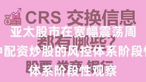 亚太股市在宽幅震荡周期中中配资炒股的风控体系阶段性观察