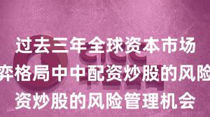 过去三年全球资本市场在存量博弈格局中中配资炒股的风险管理机会